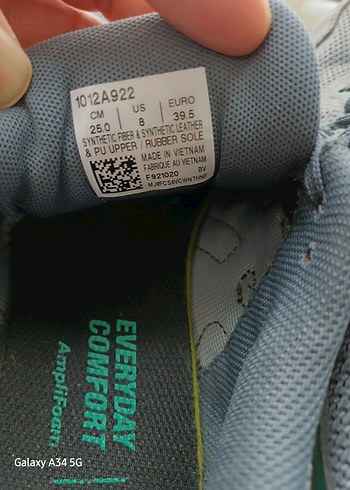 Gri Asic Outdoor Kadın Spor Ayakkabı - Görsel 6