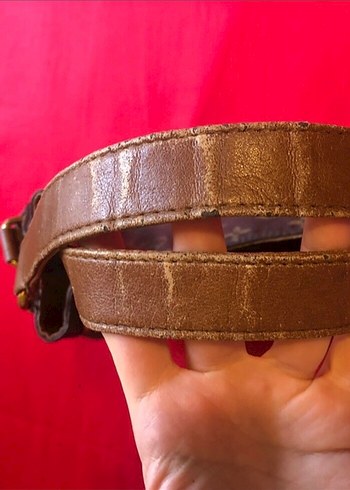 Louis Vuitton Kahverengi Desenli Deri Kadın Çanta