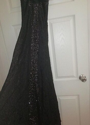 l Beden siyah Renk gece abiye elbise 