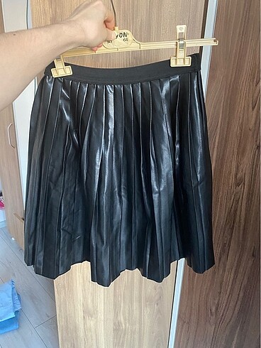 LC Waikiki Lcw deri görünümlü etek