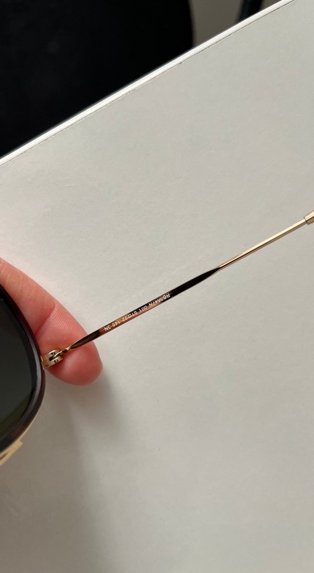 Rayban round metal - Görsel 2