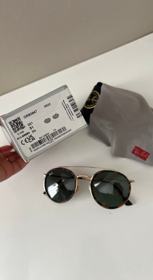 Rayban round metal - Görsel 3
