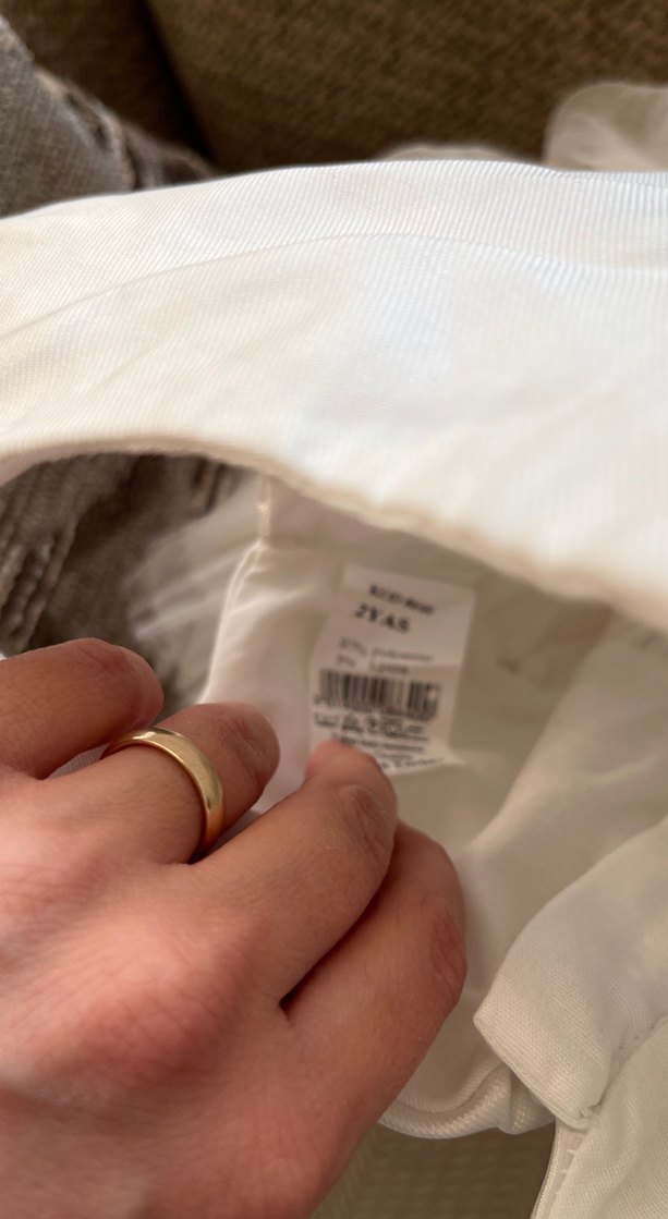 Kız Çocuk Beyaz Fırfırlı abiye elbise - Görsel 3