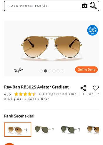 Ray Ban