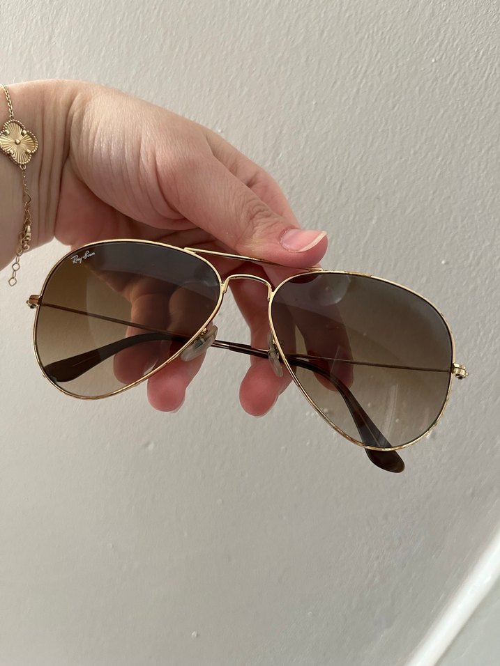 Ray-Ban RB3025 Aviator large metal Gözlük - Görsel 3