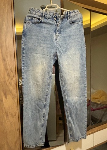 Trendyol & Milla Acik Mavi Yuksek Bel Denim Jean