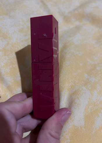 Bordo Renk Mat Ruj - Görsel 2