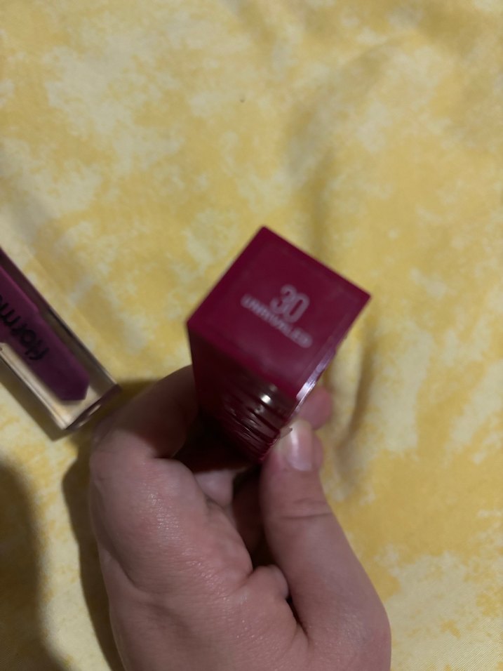 Bordo Renk Mat Ruj - Görsel 3