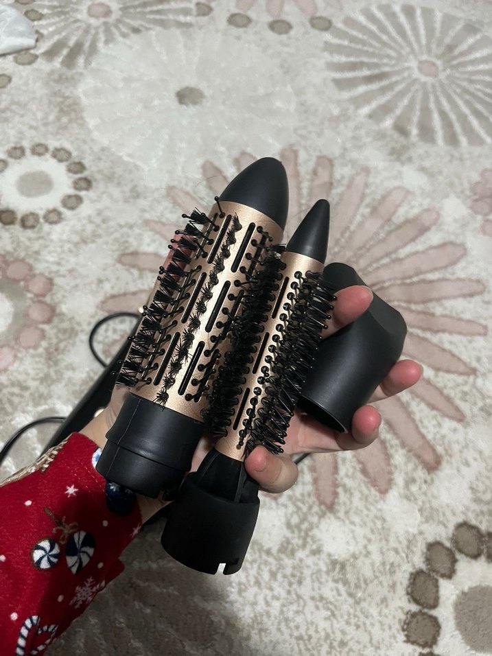 Siyah Saç Şekillendirici Fön Makinesi - Görsel 4