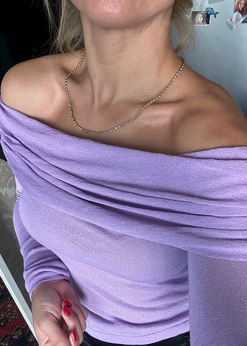 Marka İnce Triko Bluz - Görsel 9