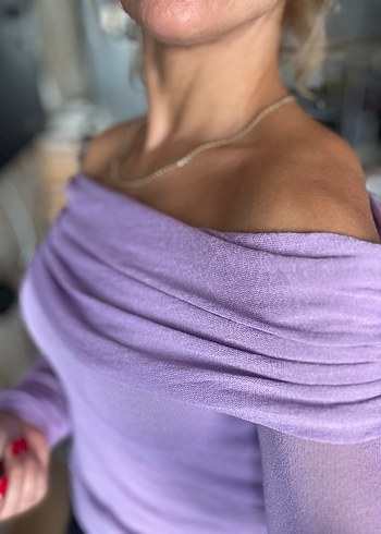 Marka İnce Triko Bluz - Görsel 8