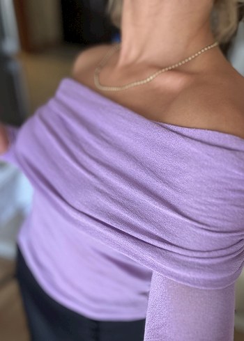 Marka İnce Triko Bluz - Görsel 2