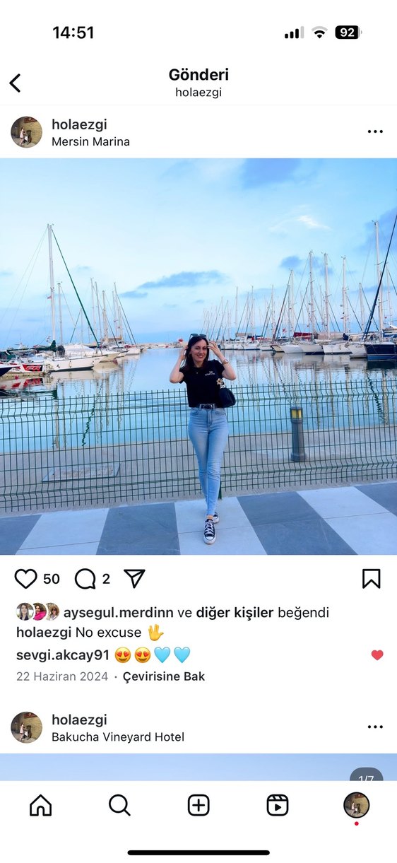 Siyah Kısa Kollu Crop Baskılı Tişört #noexcuses - Görsel 5