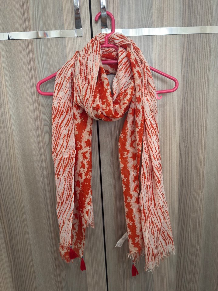 Yargıcı %100 pamuk şal - Görsel 2