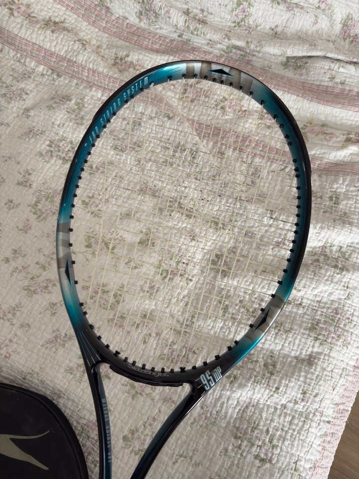 Slazenger Mavi Tenis Raketi - Görsel 4