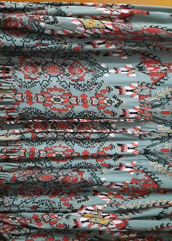 Bohem Uzun Elbise - Görsel 4