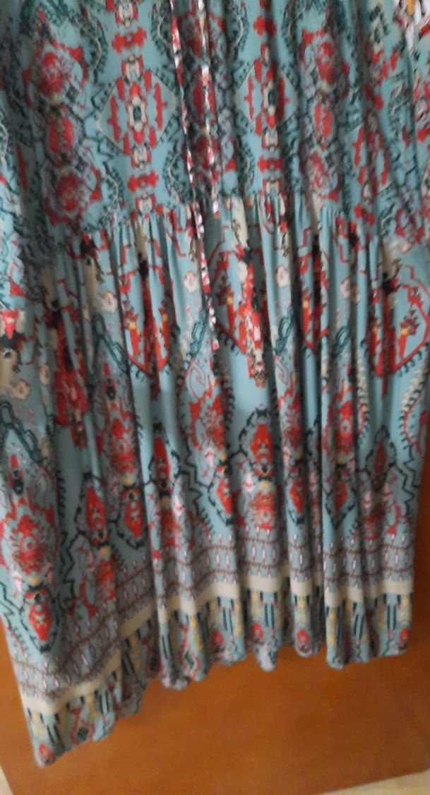 Bohem Uzun Elbise - Görsel 5