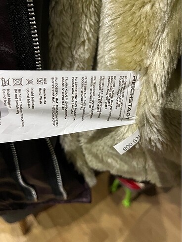 Deri kürklü mont - Görsel 8