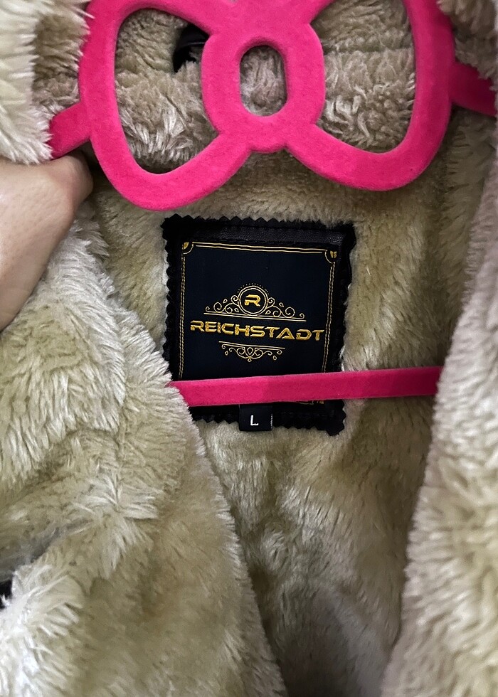 Deri kürklü mont - Görsel 5