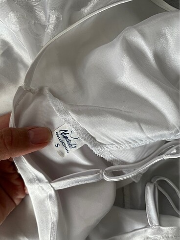 Kadın saten gecelik - Görsel 6