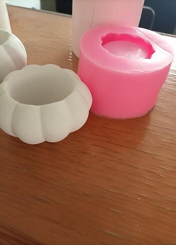 Sıfır silikon kalıp 9 cm kabak saksı