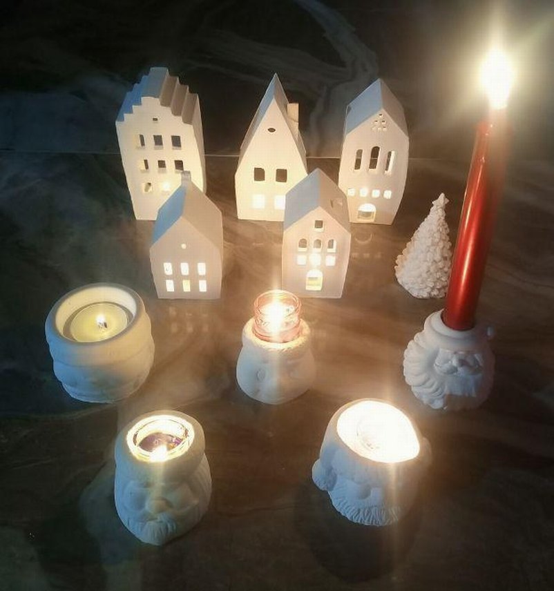 kardan adam mumluk silikon kalıp 5 cm - Görsel 3