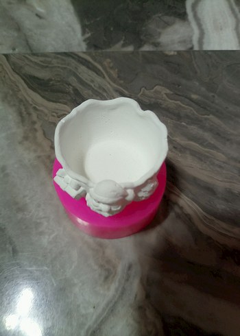 Noel mumluk silikon kalıp çap 12cm yükseklik 5cm - Görsel 2