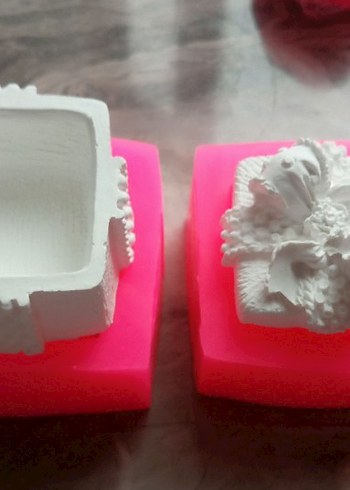 hediye kutusu silikon kalıp 5x6 cm - Görsel 2