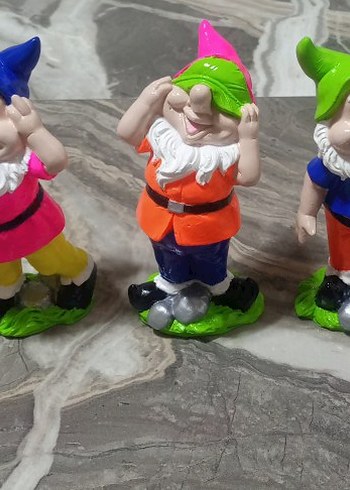 Renkli Cüce Figürin Seti