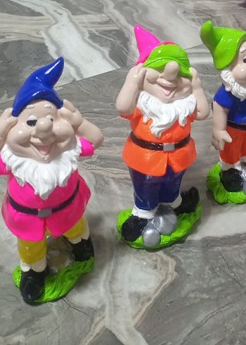 E.L.F Renkli Cüce Figürin Seti