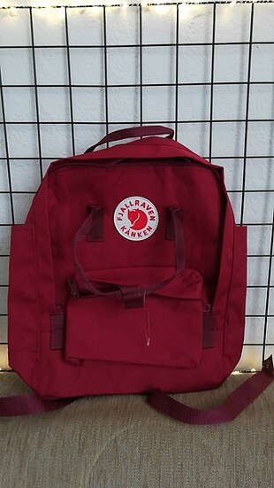 bordo kanken sırt çantası