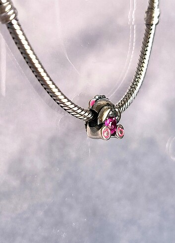 Beden Pandora charm çarm kalpli ayıcık