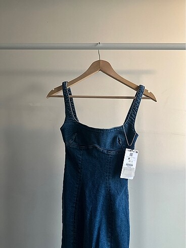 xs Beden Bershka denim elbise