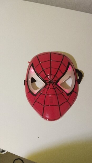 Spider-Man Işıklı örümcek adam maskesi