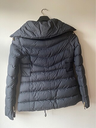 H&M lacivert içi kaztüyü mont