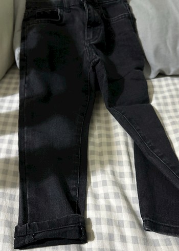 Gri Kadın Denim Dar Kesim Günlük Jean bebek 3-4 yaş - Görsel 3