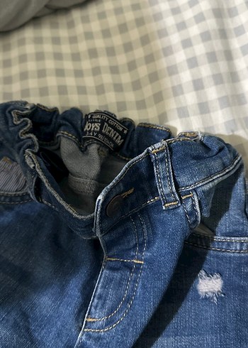 Gri Kadın Denim Dar Kesim Günlük Jean bebek 3-4 yaş - Görsel 5