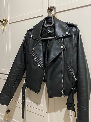 Pull and bear deri ceket