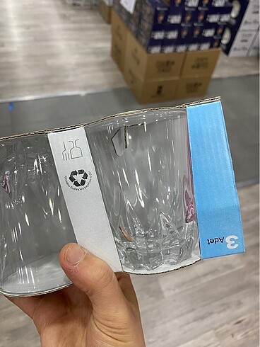 Diğer 3lü su bardağı