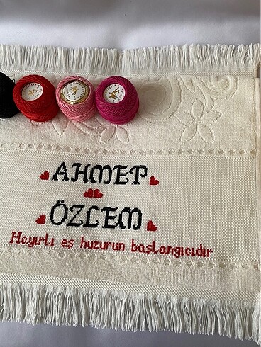 Beden Büyük etamin havlu