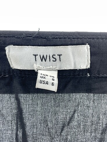 36 Beden siyah Renk Twist Gömlek %70 İndirimli.