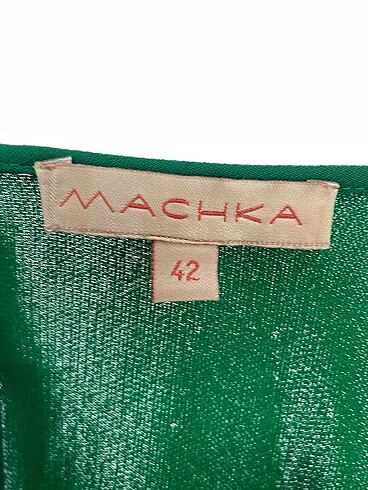 42 Beden yeşil Renk Machka Kısa Elbise %70 İndirimli.
