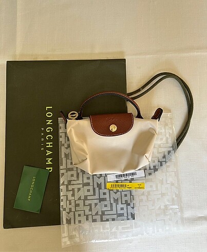 longchamp le pliage xs pouch paper rengi