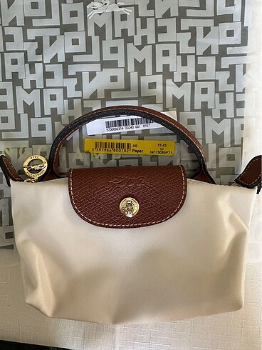 Beden longchamp le pliage xs pouch paper rengi