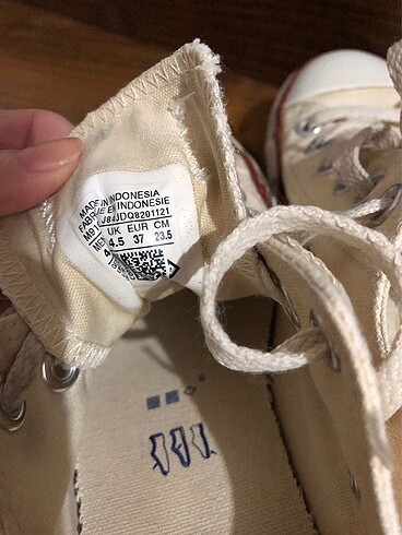 37 Beden ten rengi Renk converse
