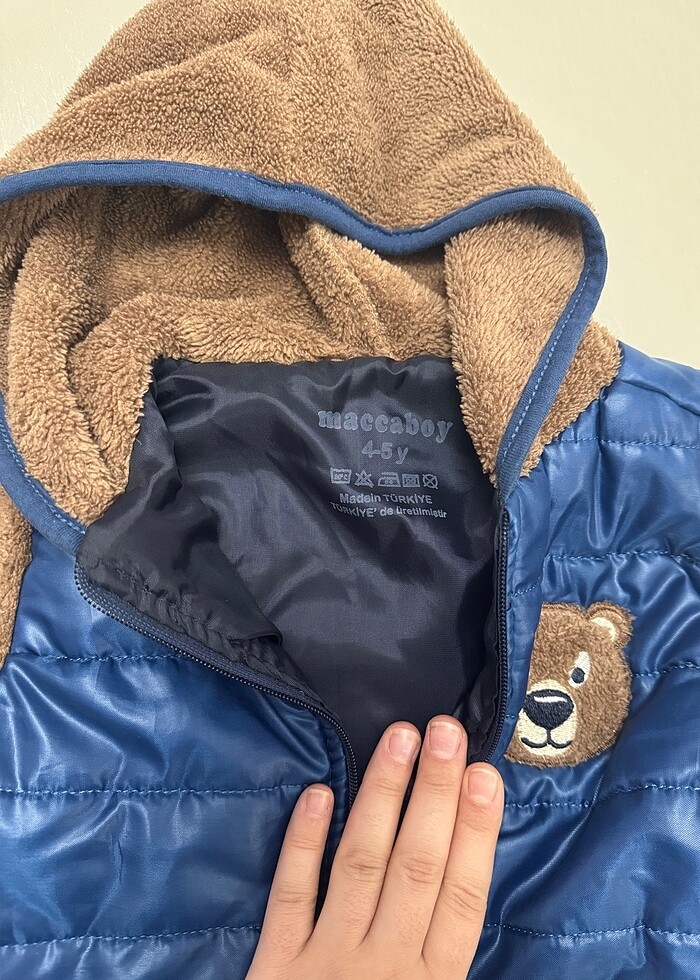 4-5 yaş erkek çocuk ceket - Görsel 3
