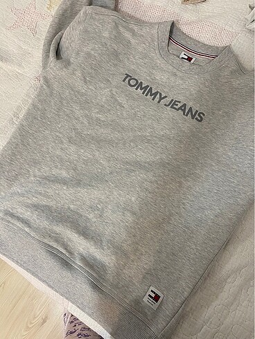 Tommy hilfiger gri sweatshirt