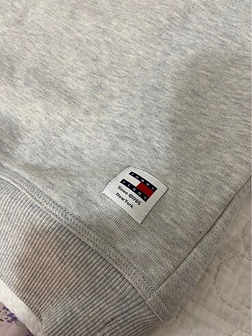 s Beden Tommy hilfiger gri sweatshirt