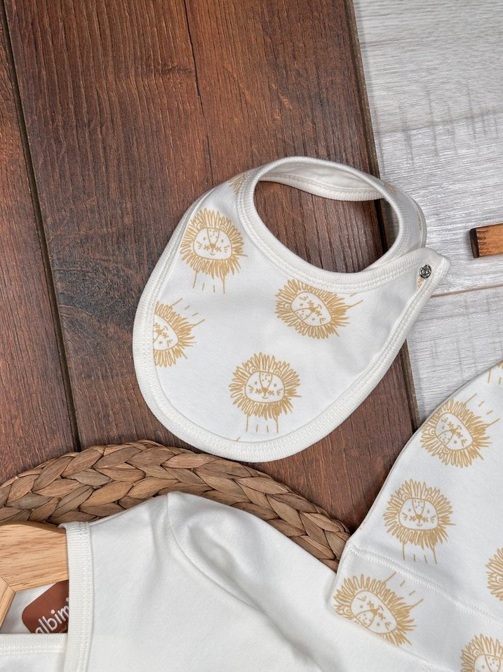 Pamuklu Oyuncaklı 5li Erkek Bebek Hastane Çıkış Seti - Görsel 5