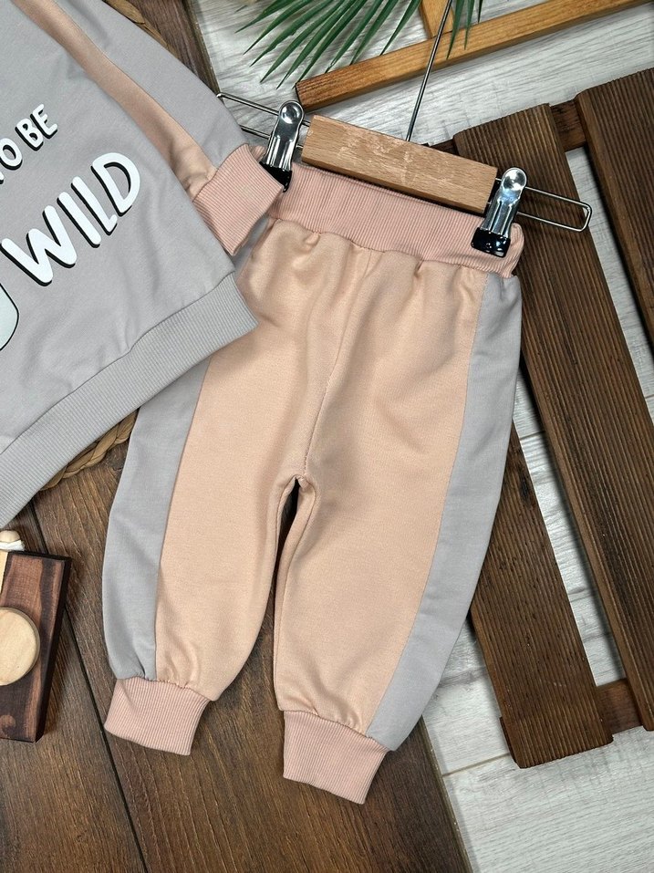 Etiketli Sıfır 2li Kız/Erkek Bebek Takım 6-9 Ay - Görsel 4